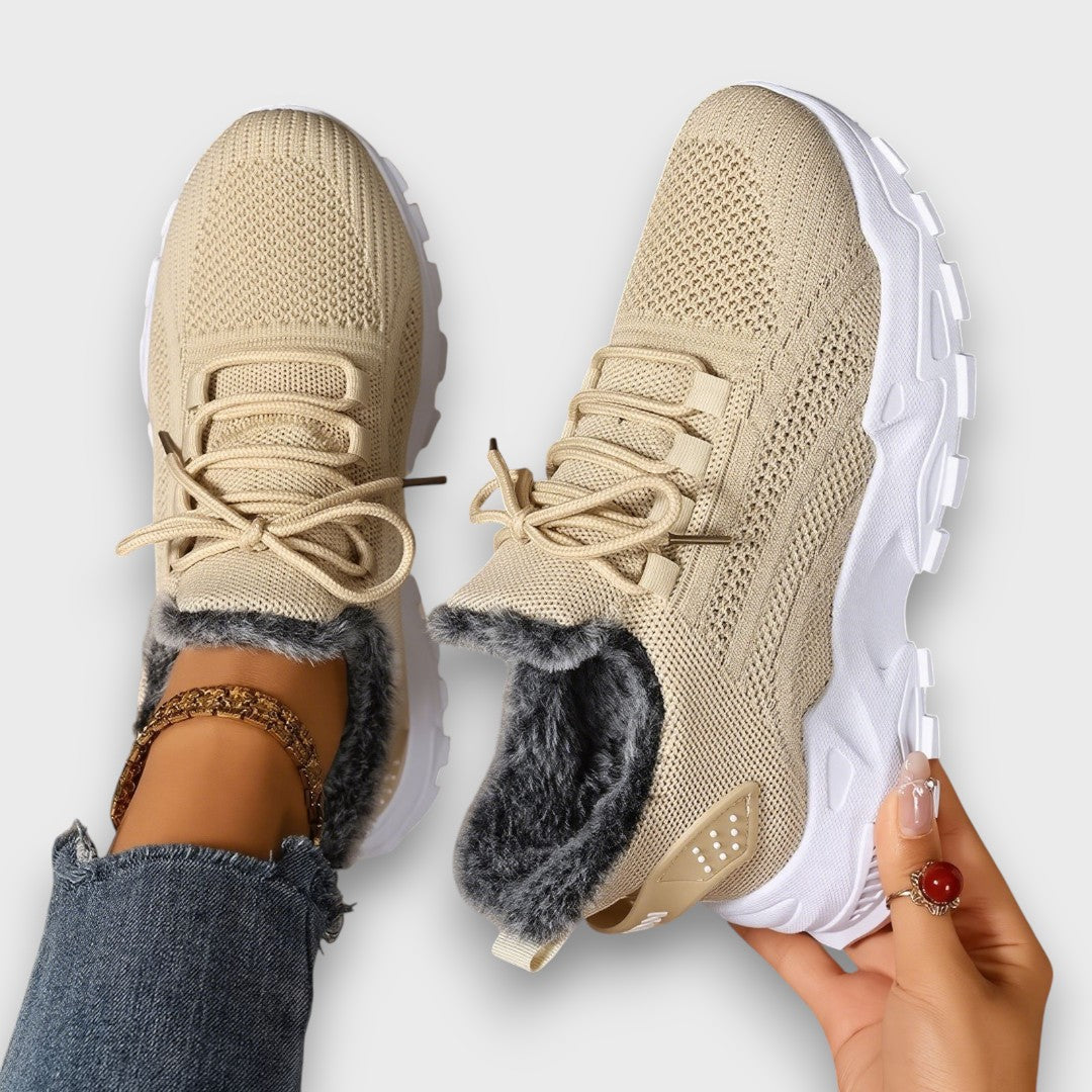 Women's Fleece Orthopaedic Walking Sneakers