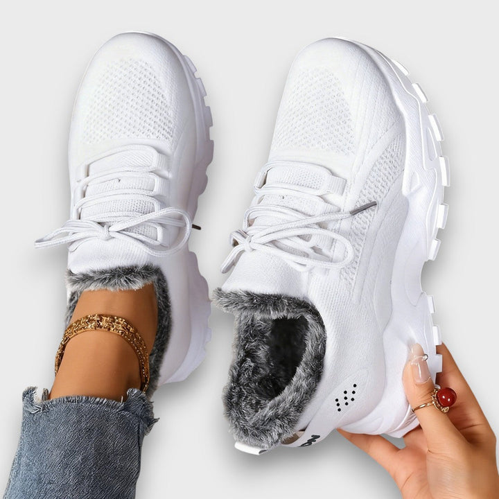 Women's Fleece Orthopaedic Walking Sneakers