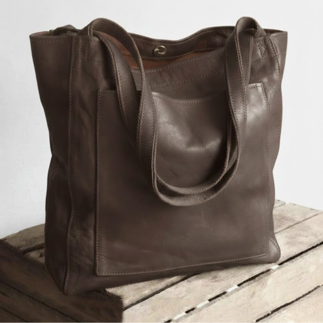Women's Large Leather Shoulder Bag