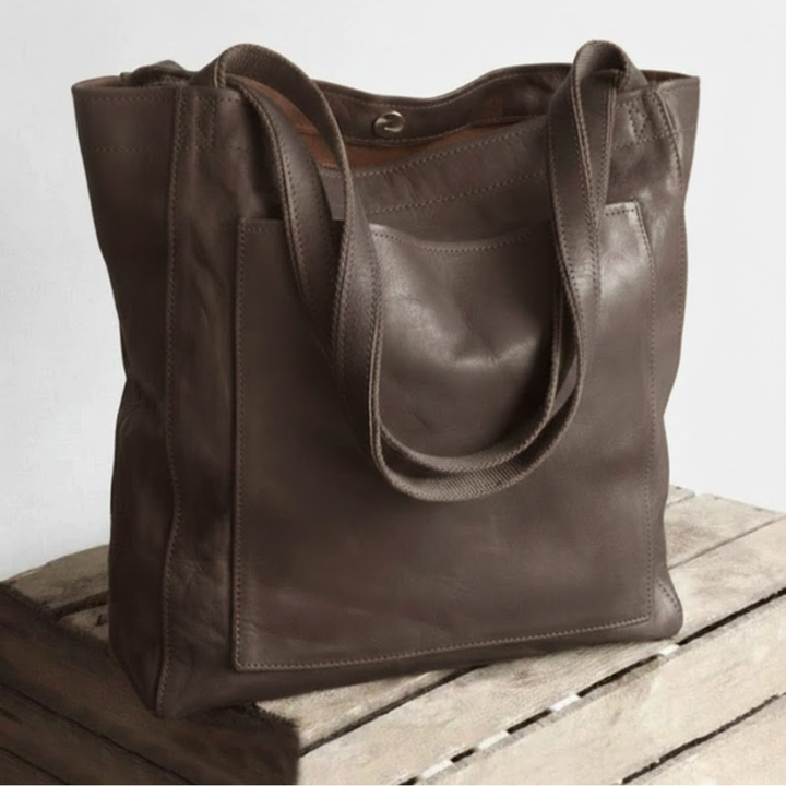 Women's Large Leather Shoulder Bag