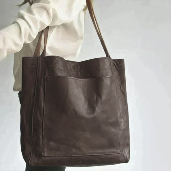Women's Large Leather Shoulder Bag