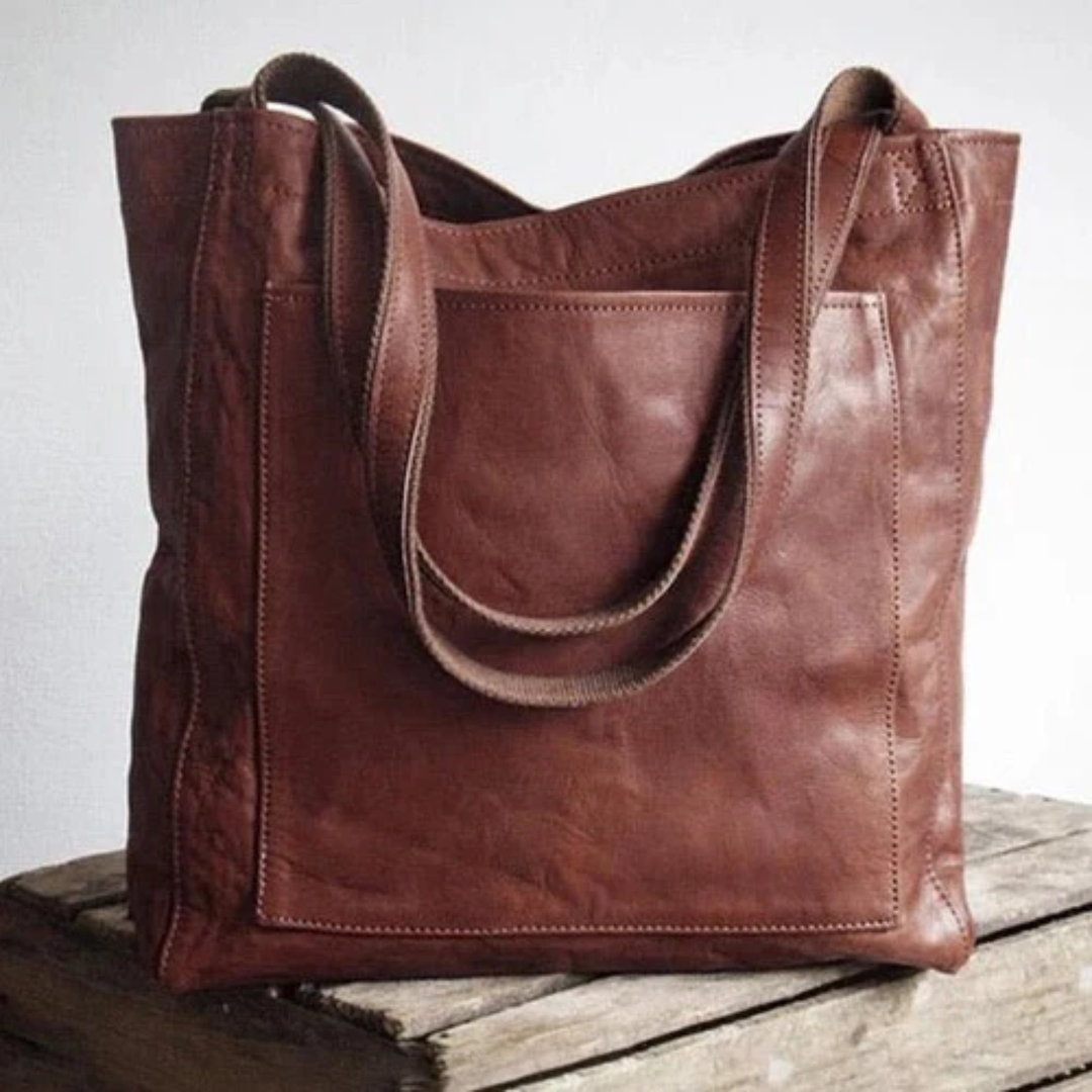 Women's Large Leather Shoulder Bag
