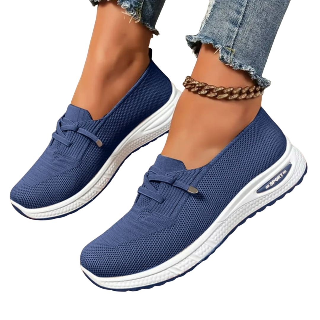 Women's Knit Orthopedic Slip-On Walking Sneakers