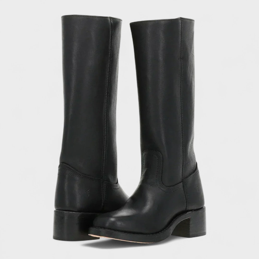 Women’s Leather Knee-High Riding Boots