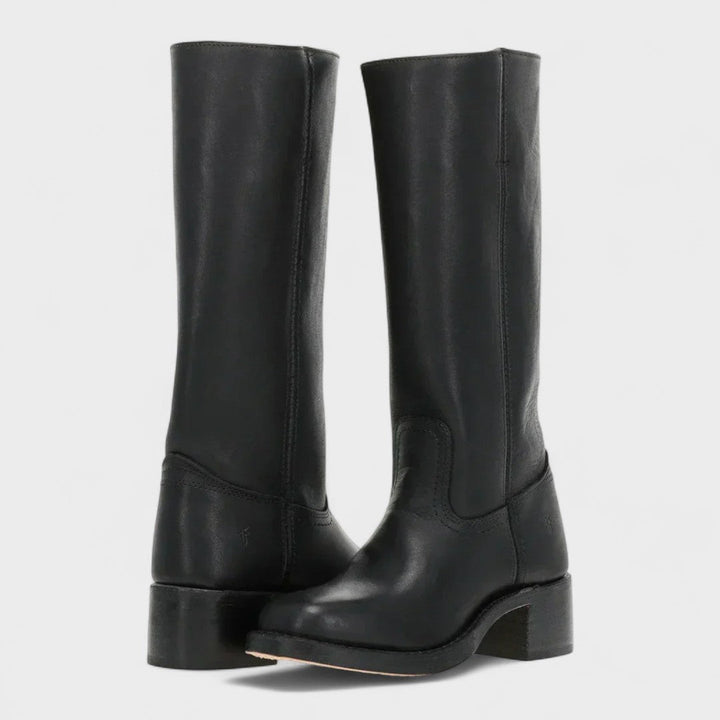 Women’s Leather Knee-High Riding Boots