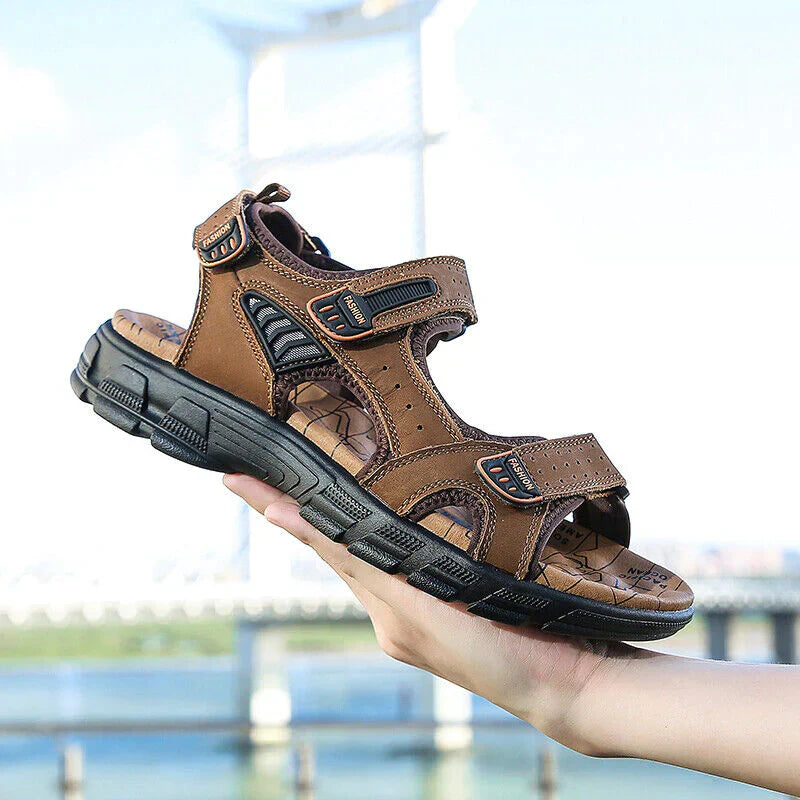 Orthopaedic Sandals for Men & Women | Comfortable Support | Dark Brown1