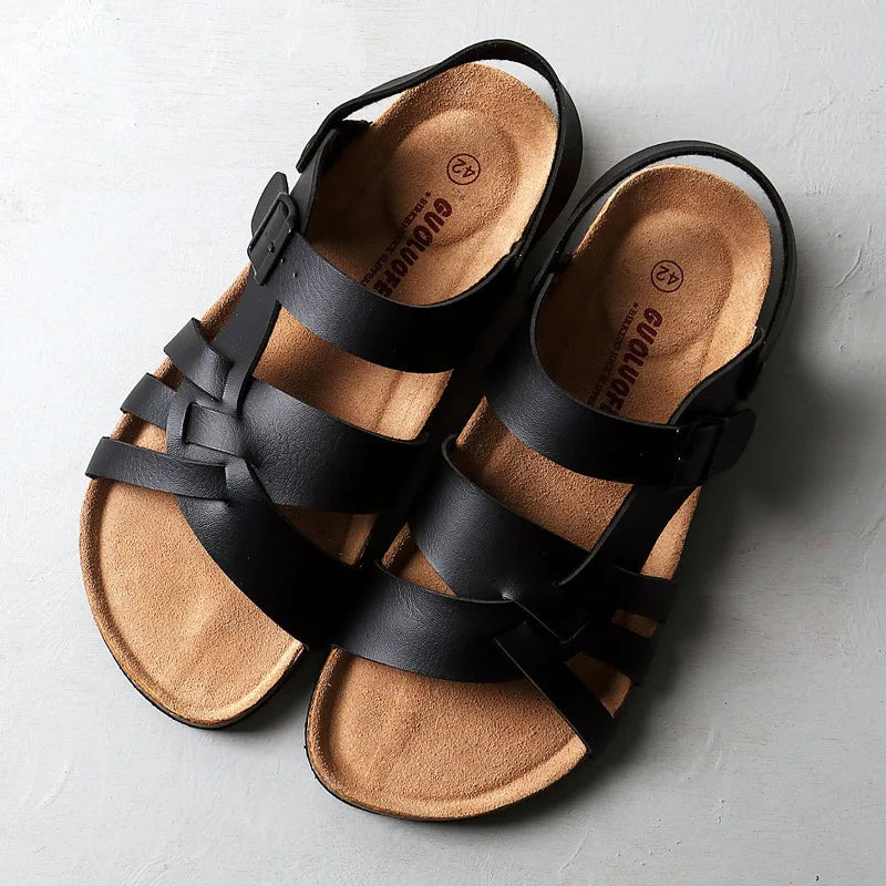 Orthopedic Sandals For Women | Cushioned | Black