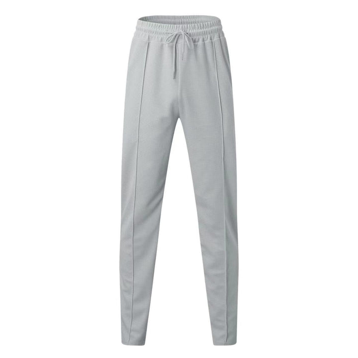 Men's Fleece Tracksuit Quarter Zip Long Sleeve Polo Shirt and Joggers Set