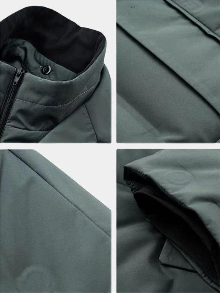 Men’s Fleece-Lined Puffer Jacket