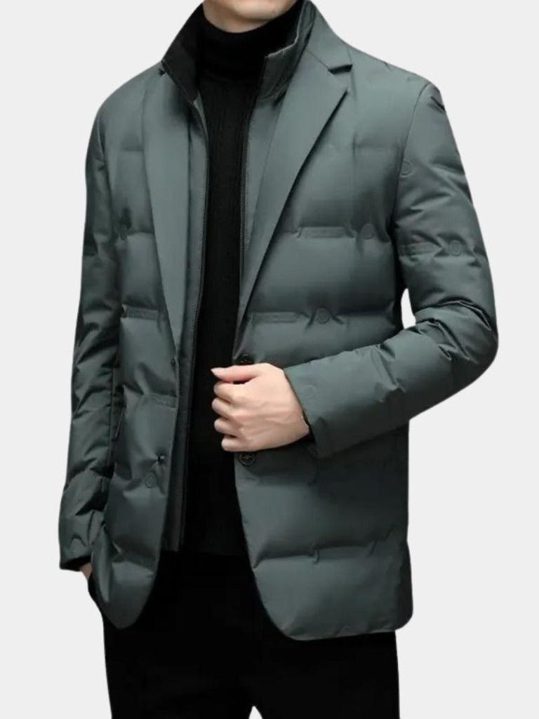 Men’s Fleece-Lined Puffer Jacket