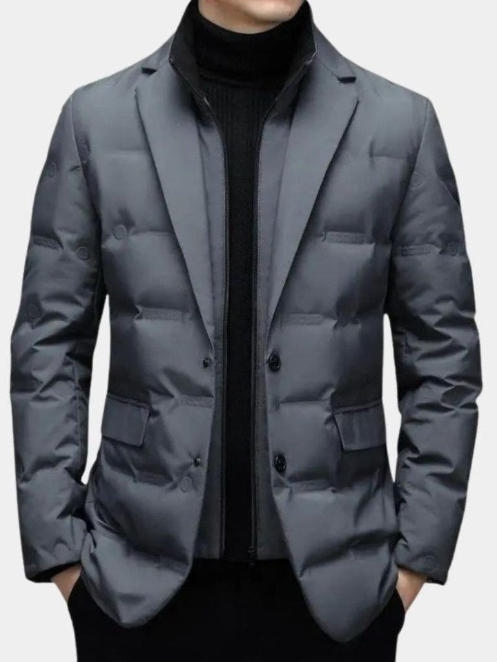 Men’s Fleece-Lined Puffer Jacket