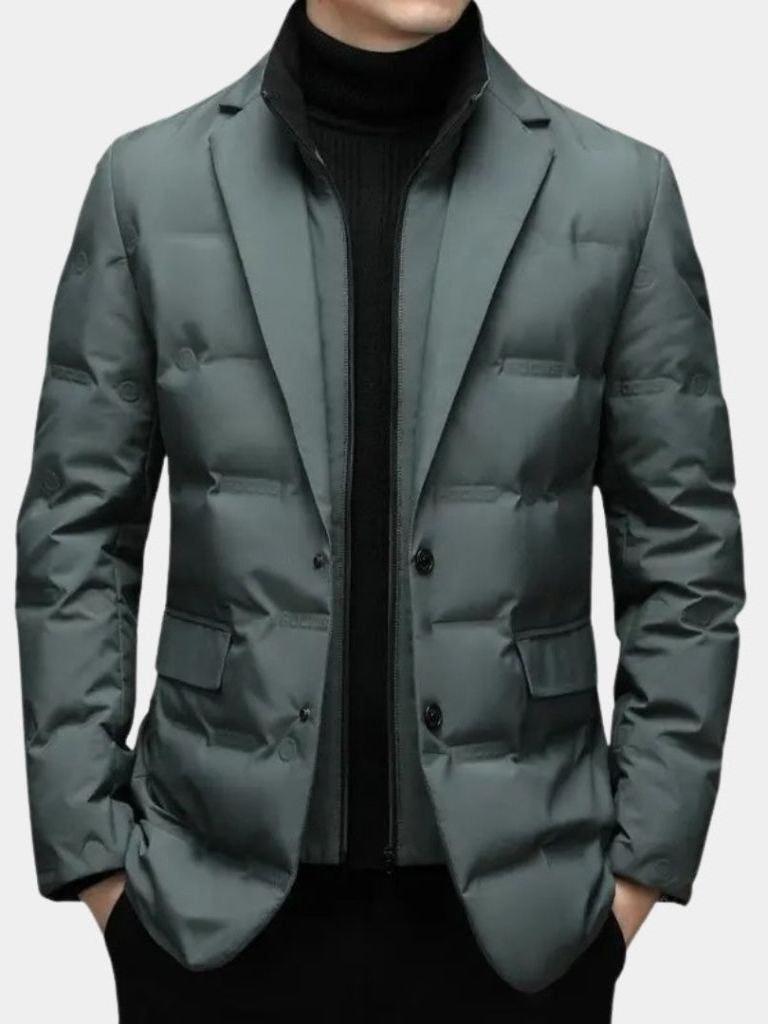 Men’s Fleece-Lined Puffer Jacket