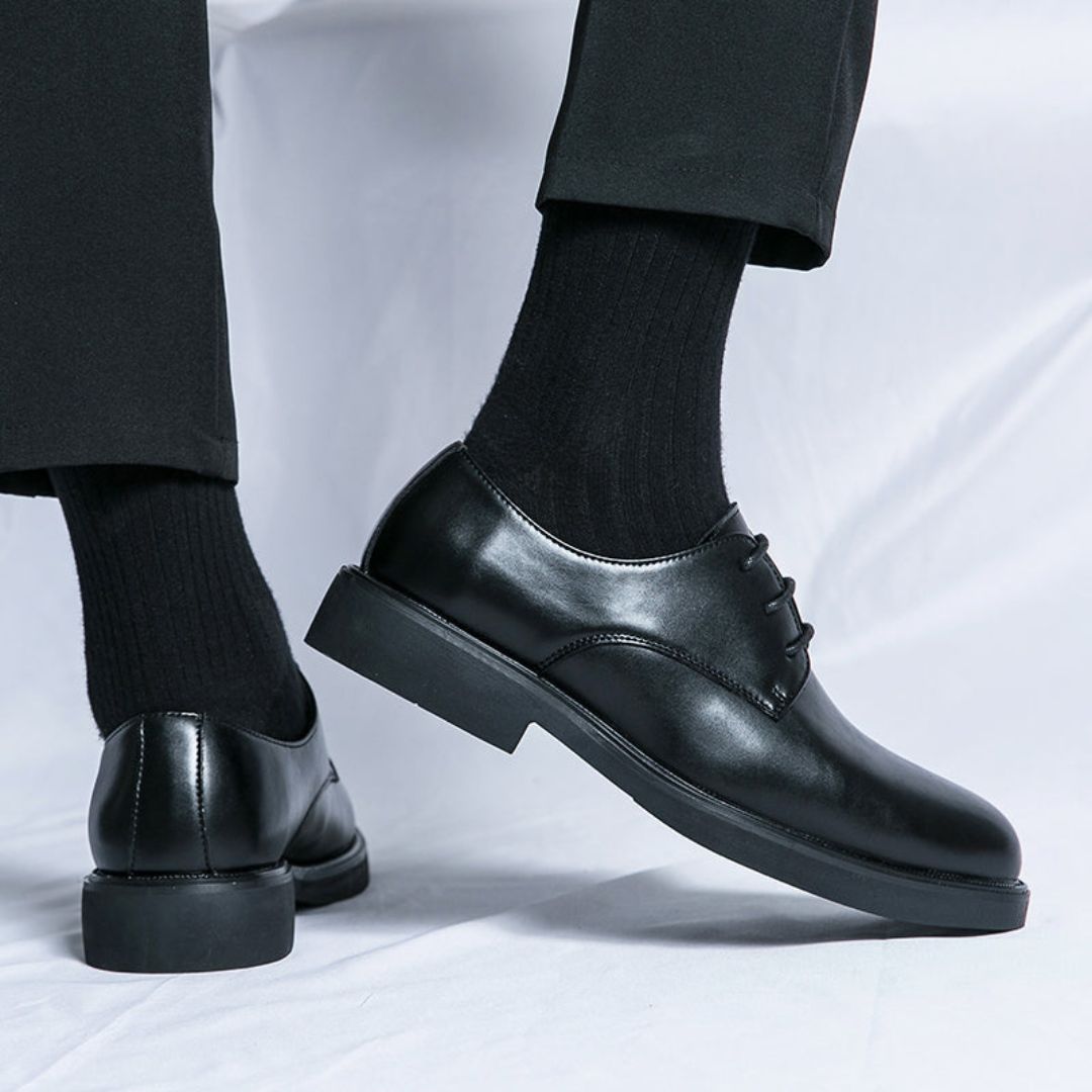Men's Leather Derby Shoes Business Wear Dress Shoes