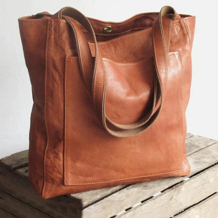 Women's Large Leather Shoulder Bag