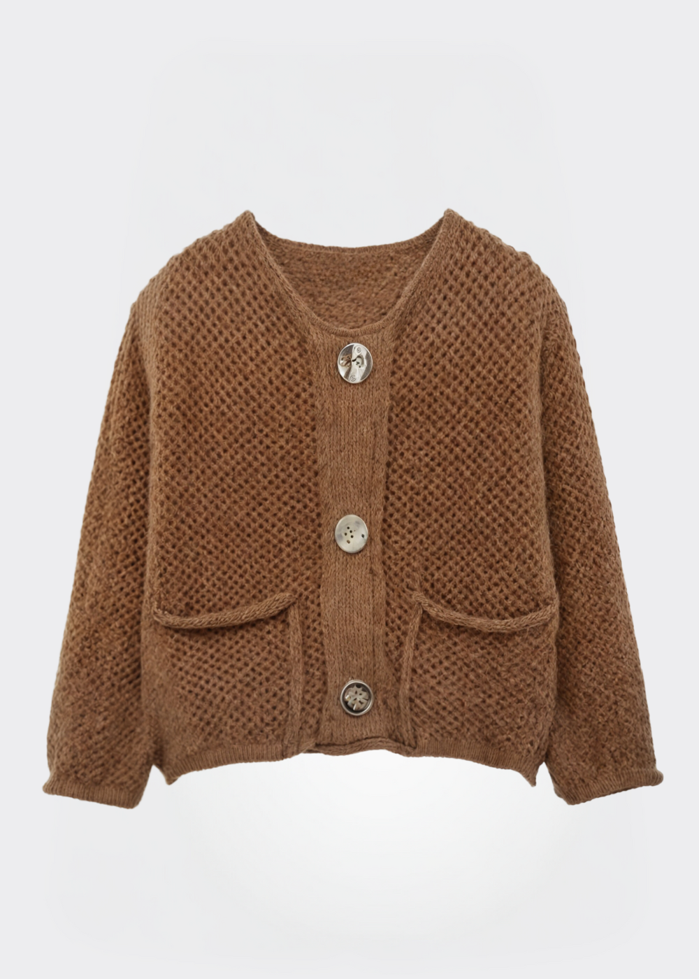 Women Cardigan Knitwear Wool Mix Sweater