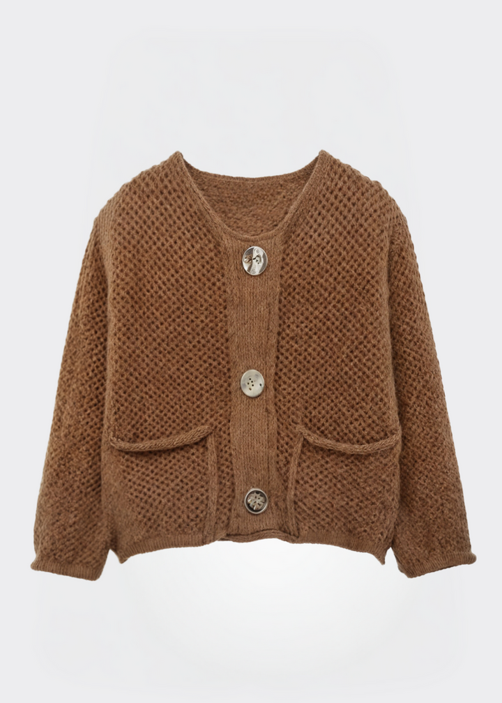 Women Cardigan Knitwear Wool Mix Sweater