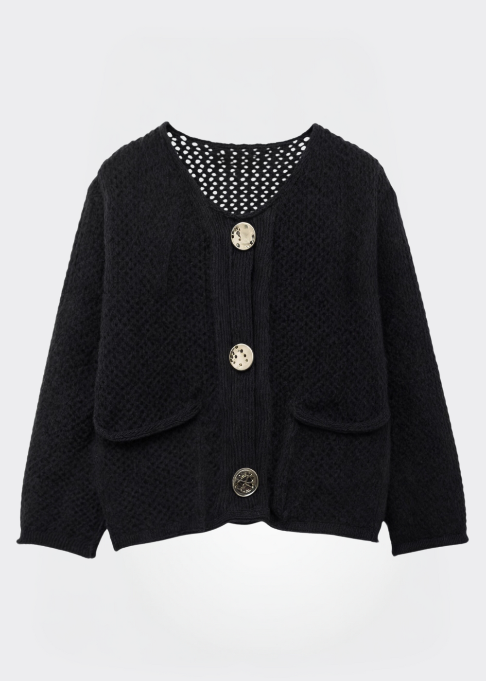 Women Cardigan Knitwear Wool Mix Sweater