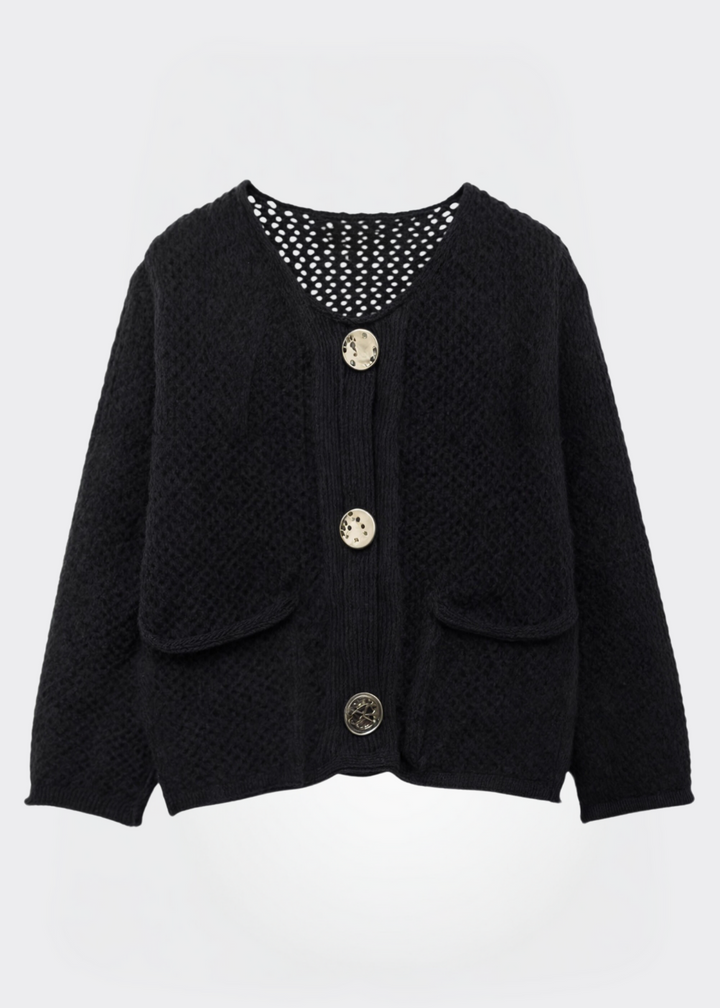 Women Cardigan Knitwear Wool Mix Sweater