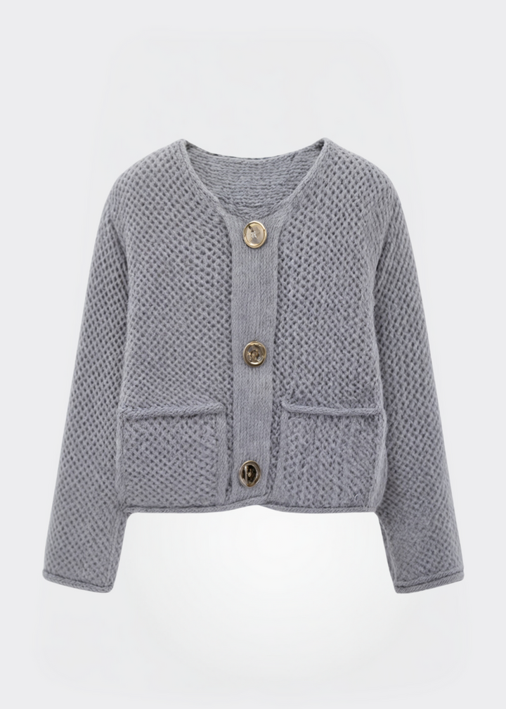 Women Cardigan Knitwear Wool Mix Sweater
