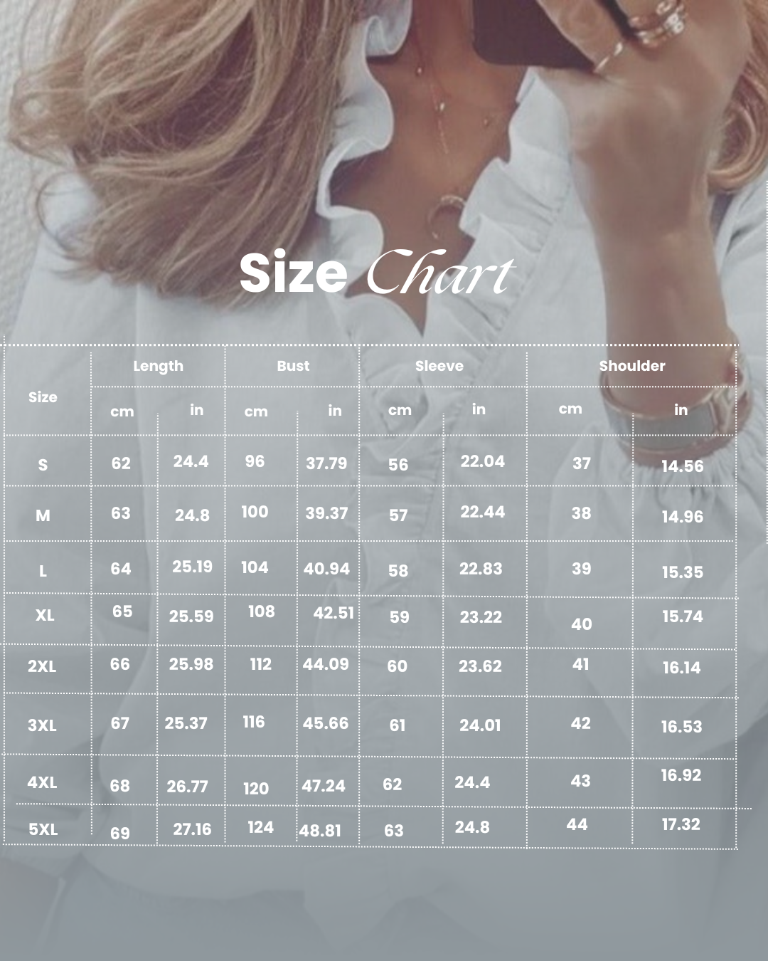 Ruffle Blouse For Women | Loose Cut