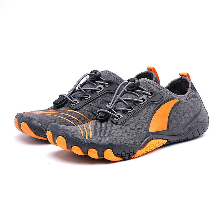 Men's Barefoot Breathable Mesh Lightweight Rubber Walking Shoes