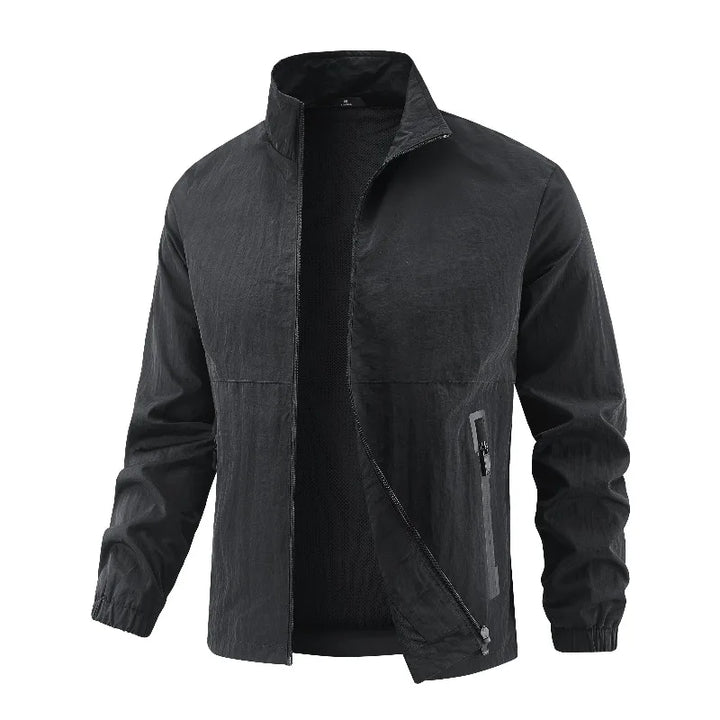 Men's Lightweight Tailored Nylon Casual Jacket