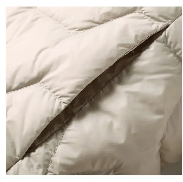 Women's Puffer Jacket Hooded Quilted Parka Coat Warm Outerwear