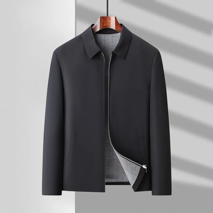 Men's Fleece Harrington Zipper Jacket