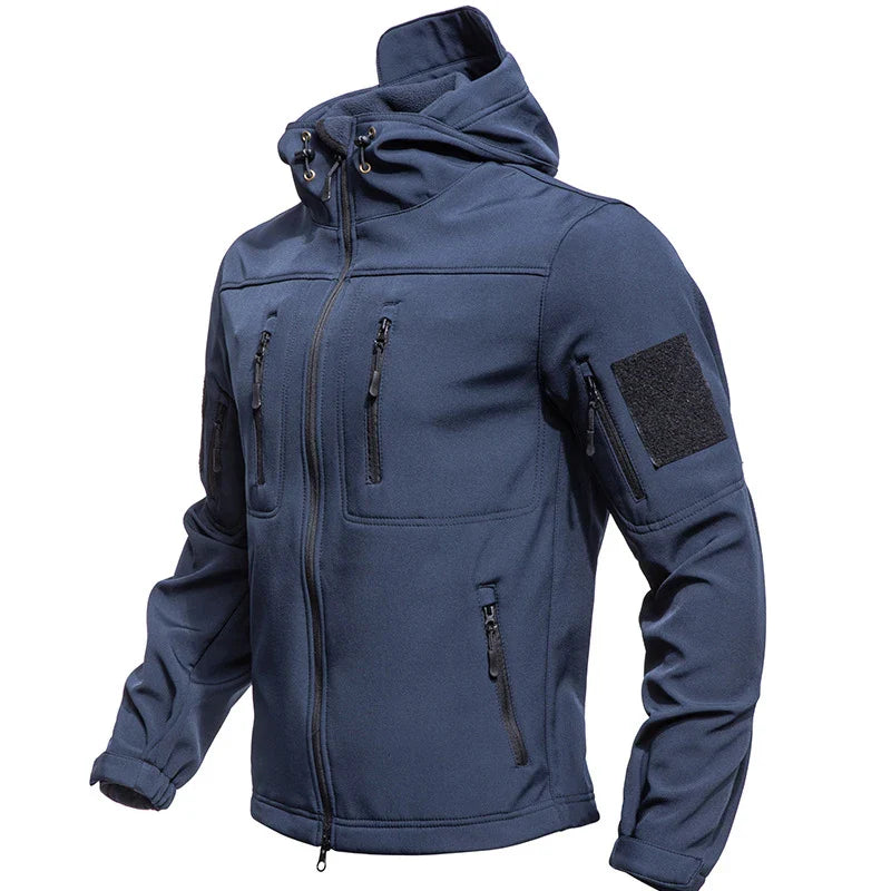Men's Tactical Fleece Softshell Jacket