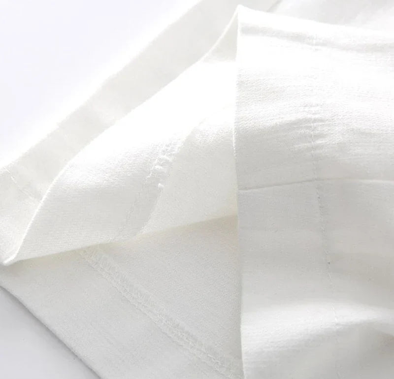 Women's Linen High Waisted Pleated Shorts