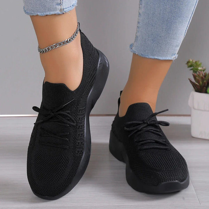 Women's Knit Running Shoes Trainers Sneakers