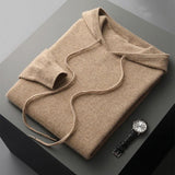 Men’s Knit Hooded Sweater Knitwear Hoodie