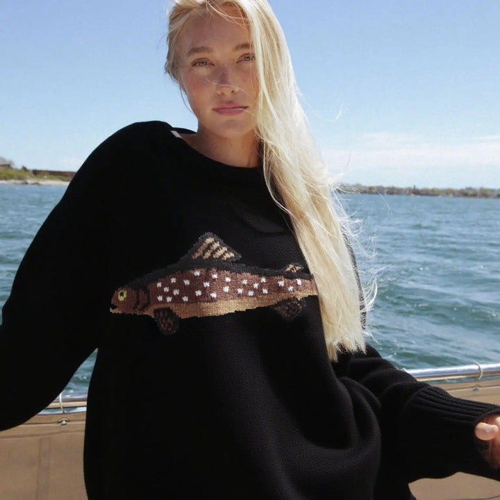 Women's Knit Sweater Quarter Zip Jumper