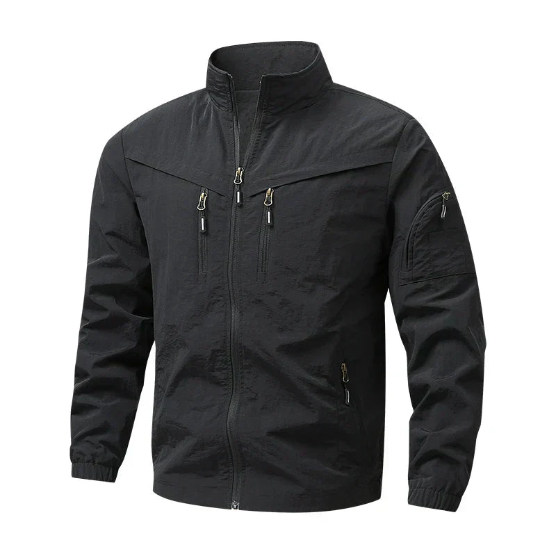 Men's Fleece Utility Bomber Jacket