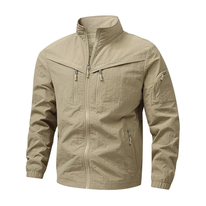 Men's Fleece Utility Bomber Jacket