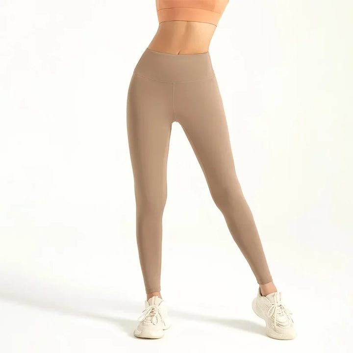 Women's Nylon High Waist Seamless Yoga Leggings Booty Lift Gym Tights