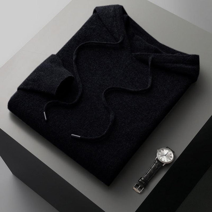 Men’s Knit Hooded Sweater Knitwear Hoodie