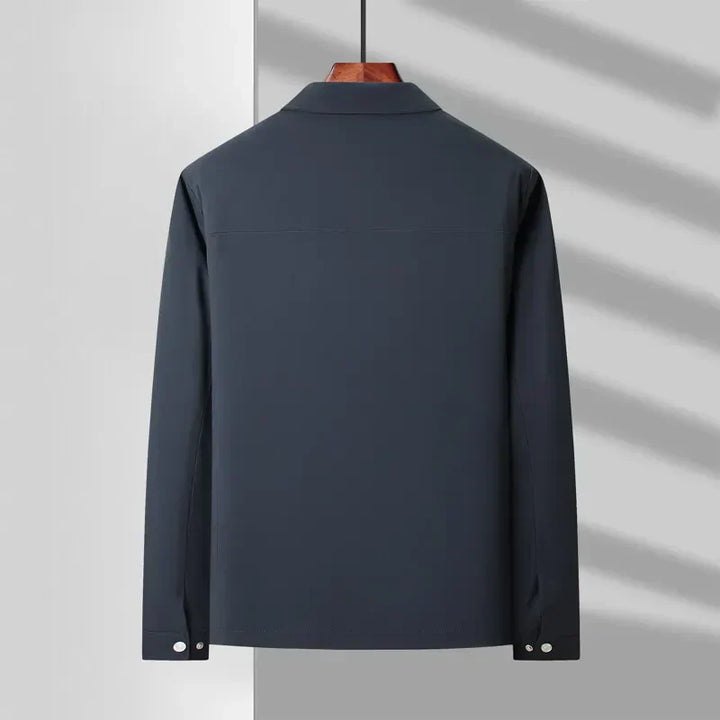 Men's Fleece Harrington Zipper Jacket