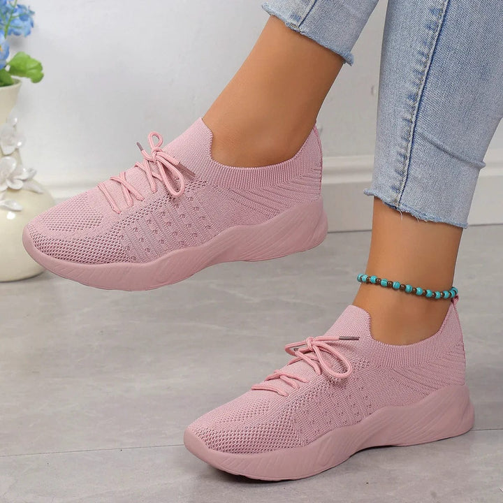 Women's Knit Running Shoes Trainers Sneakers
