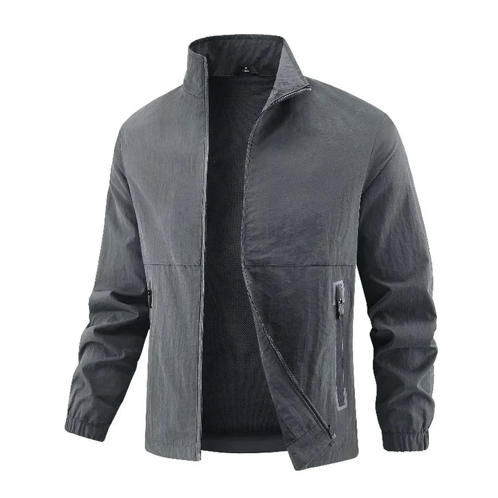 Men's Lightweight Tailored Nylon Casual Jacket