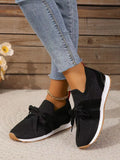 Women Sneakers Mesh Knit Low Top Lightweight Walking Shoes
