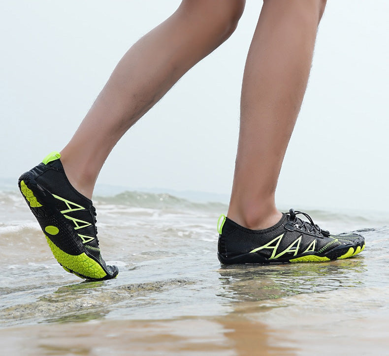 Men's Barefoot Breathable Mesh Lightweight Rubber Walking Shoes
