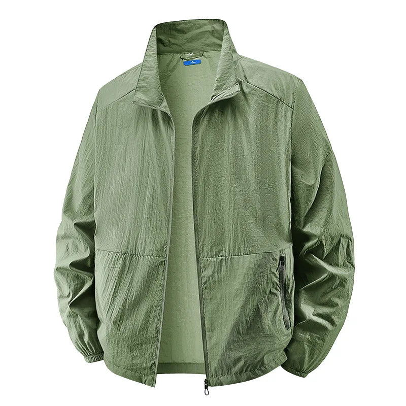 Men's Nylon Jacket Windbreaker Coat