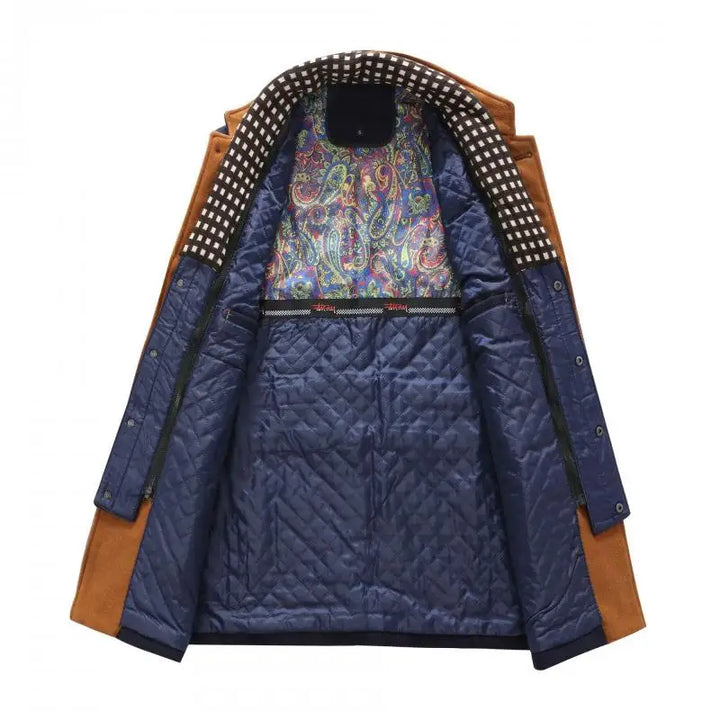 Men's Business Wool Blend Overcoat