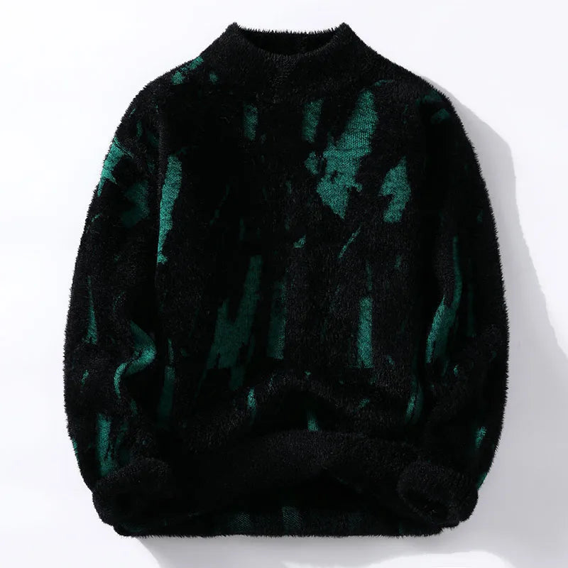 Women's Wool Knit Jumper Crewneck Sweater