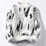 Women's Wool Knit Jumper Crewneck Sweater