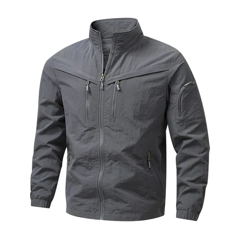 Men's Fleece Utility Bomber Jacket