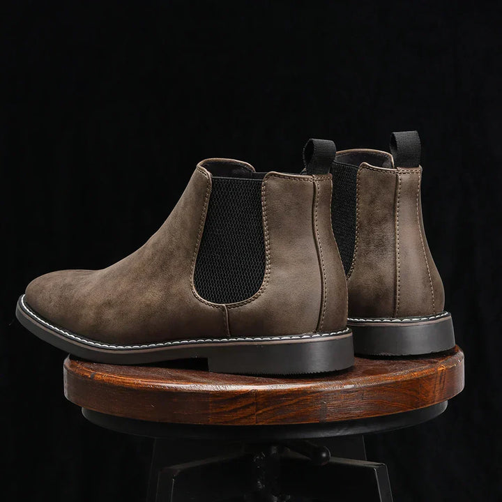 Men's Leather Chelsea Ankle Boots