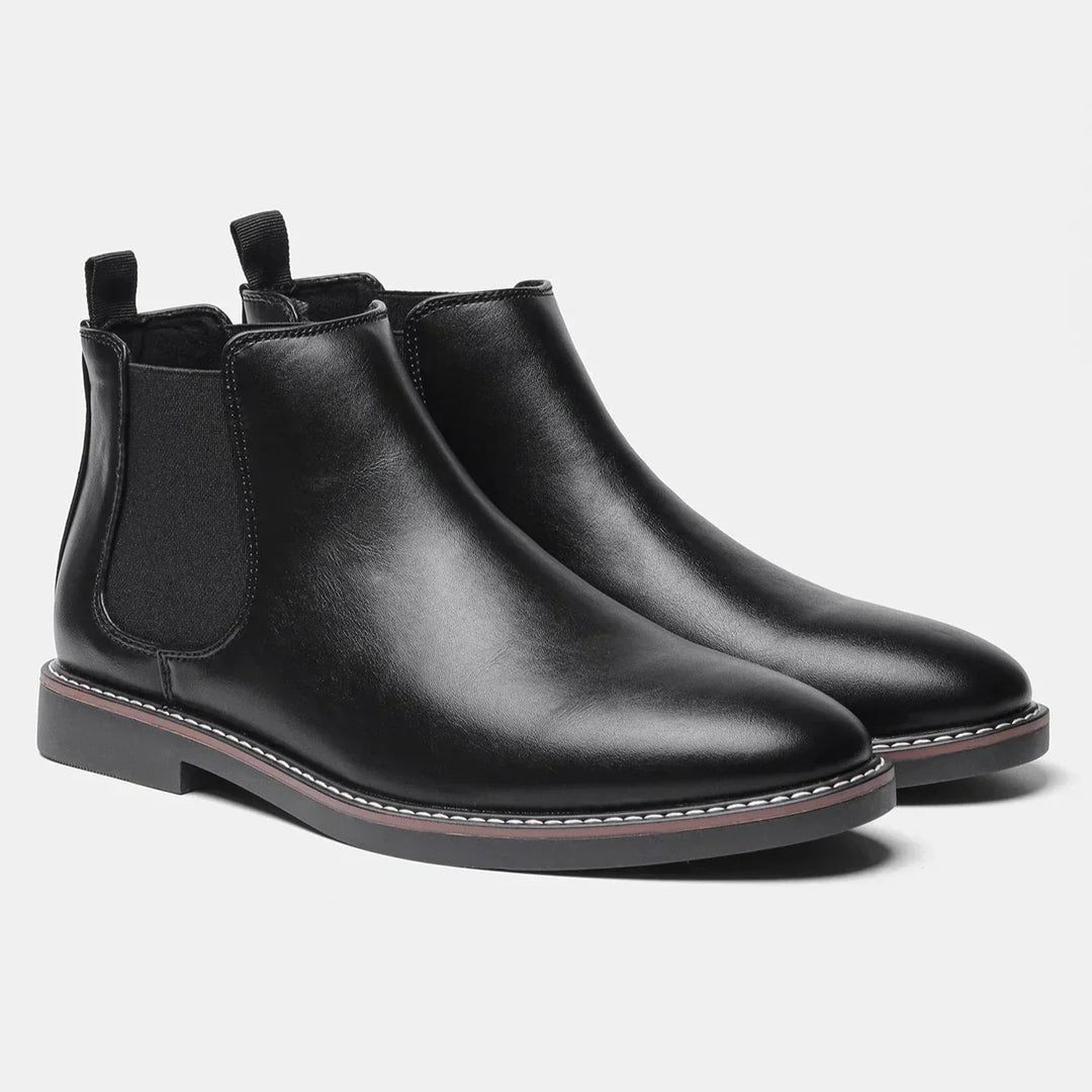 Men's Leather Chelsea Ankle Boots