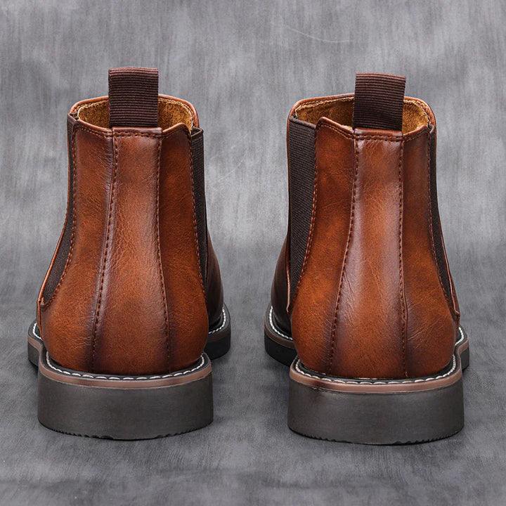Men's Leather Chelsea Ankle Boots